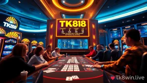Engaging online casino experience at tk88win.live showcasing dynamic gaming action.